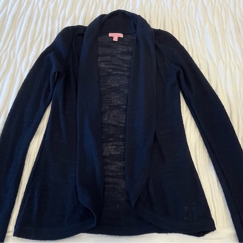 Lilly Pulitzer Midnight Blue Cardigan